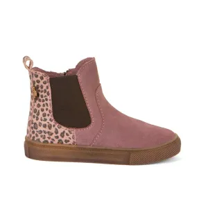 Froddo: Tomy Tex Suede Boot - Dark Pink