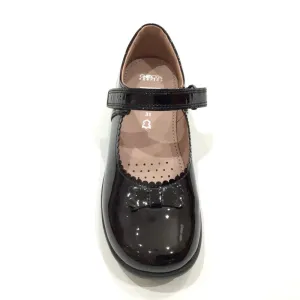 Geox: Naimara - Black Patent Scallop Mary Jane