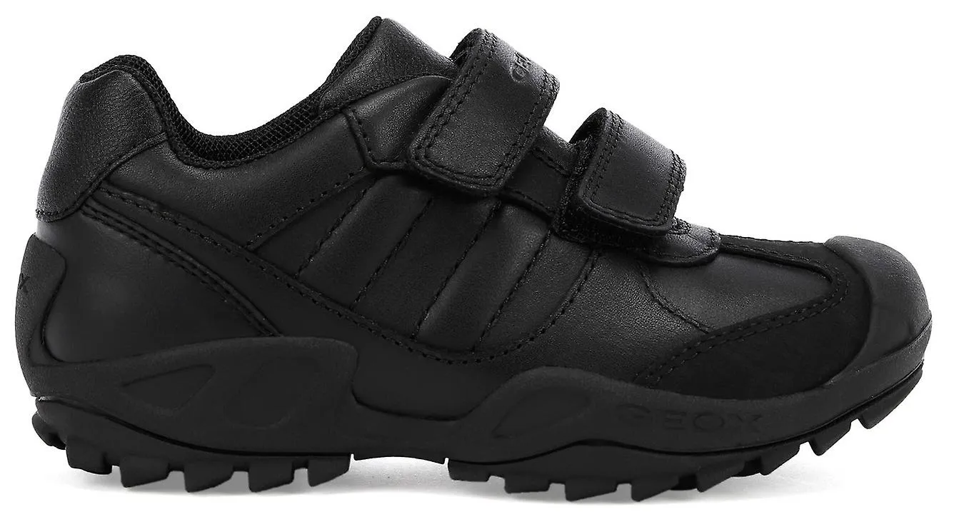 Geox: Savage New - Black Leather