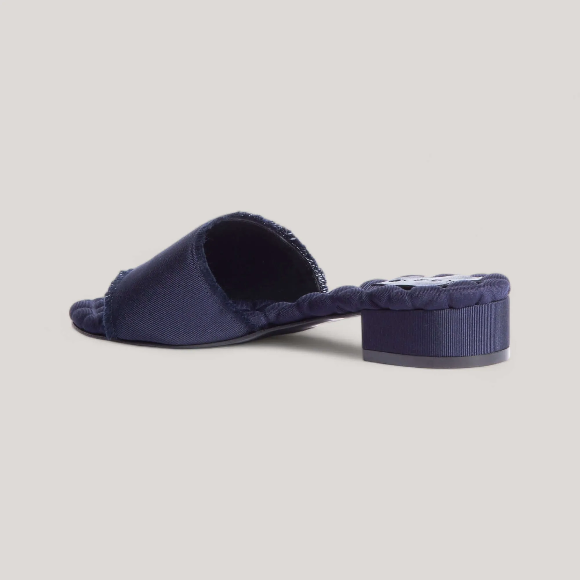 GIORGIA | Navy Grosgrain - Sandals