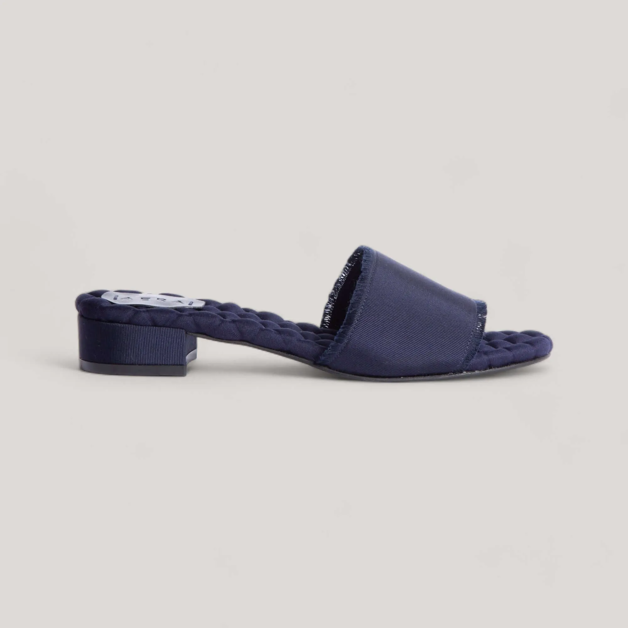 GIORGIA | Navy Grosgrain - Sandals