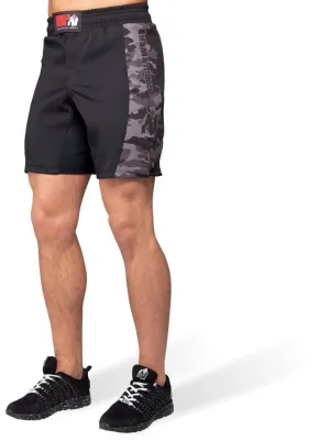 Gorilla Wear Kensington MMA Fightshorts - Black-Grey Camo