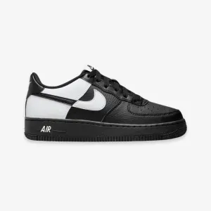 gradeschool nike air force 1 low (black/white)