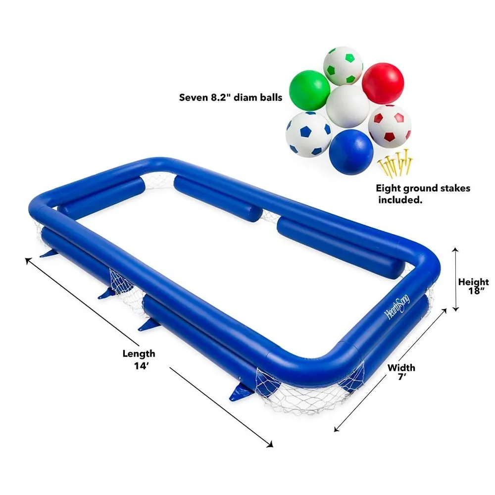 Hearth Song Inflatable Soccer Pool Game