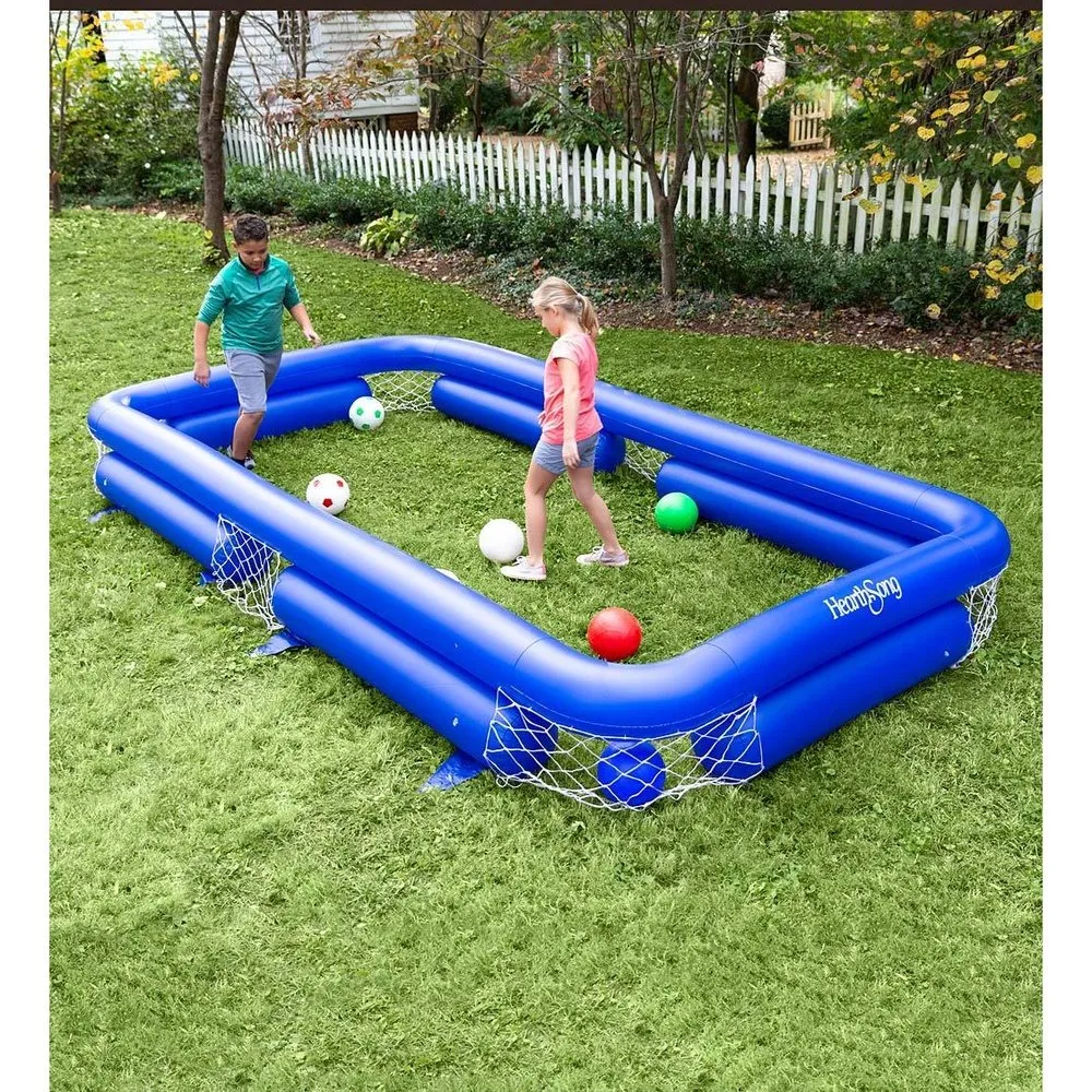 Hearth Song Inflatable Soccer Pool Game