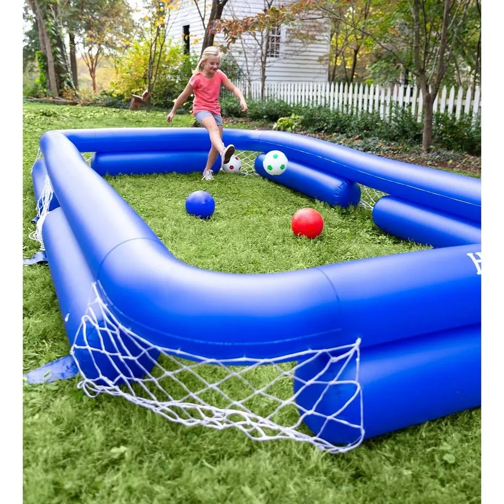 Hearth Song Inflatable Soccer Pool Game