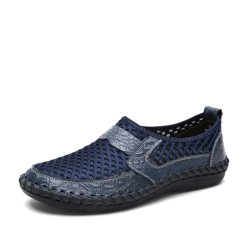 Herren Slip-on Atmungsaktiv schuhe Flach Weibliche Schuhe