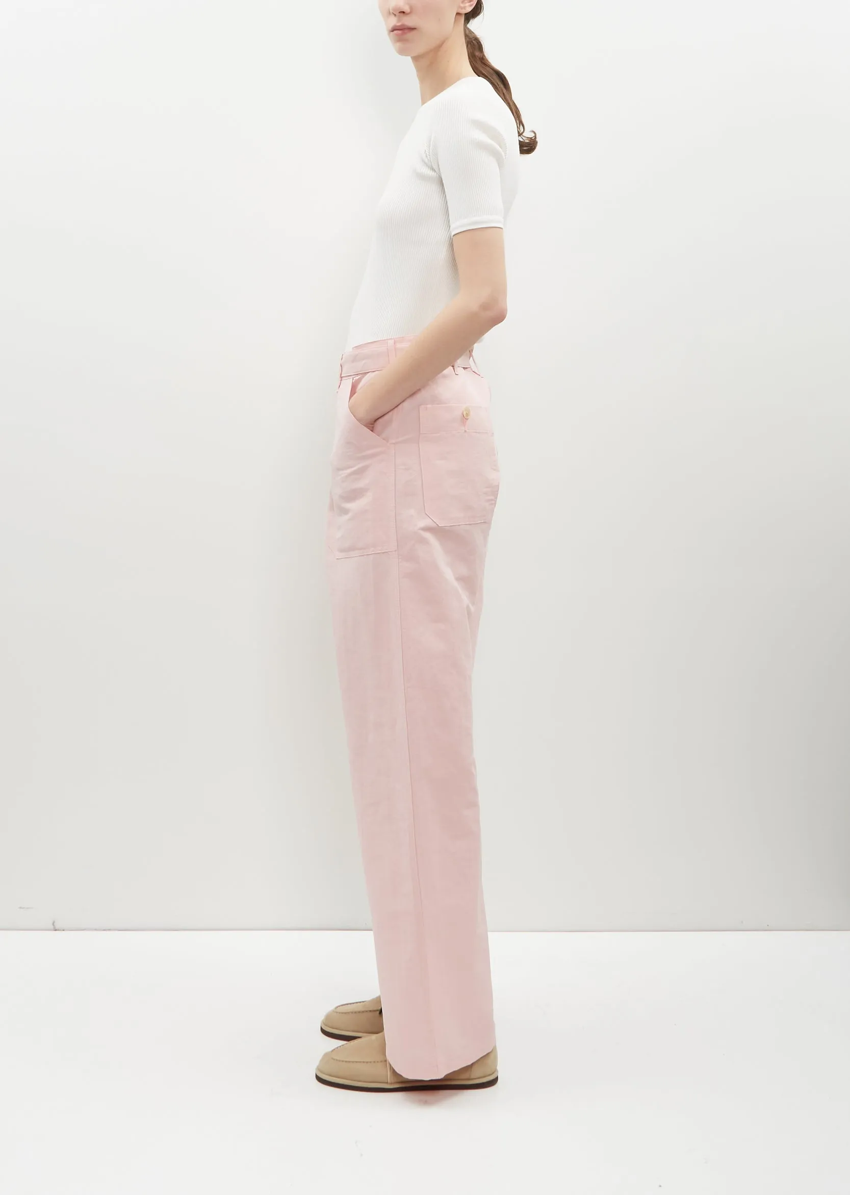 High Density Finx Linen Weather Pants