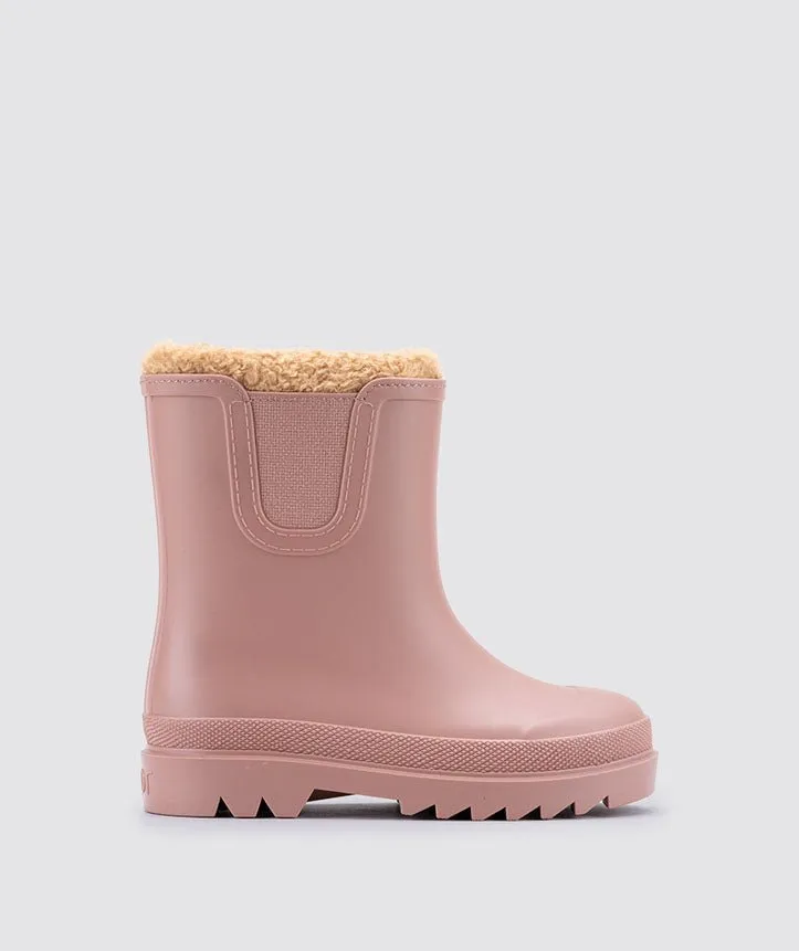 Igor: Tokio - Furry Wellie Boot (Pink)