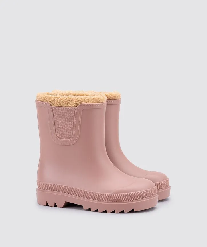 Igor: Tokio - Furry Wellie Boot (Pink)