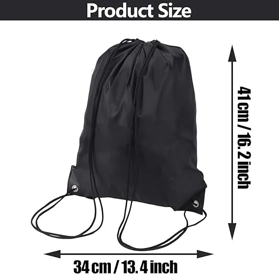 JFmall Drawstring Bags, Swim PE Bags Drawstring Gym Bag for Kids Adults String Swimming Sports Bag for School Sports Swimming Gym Travel