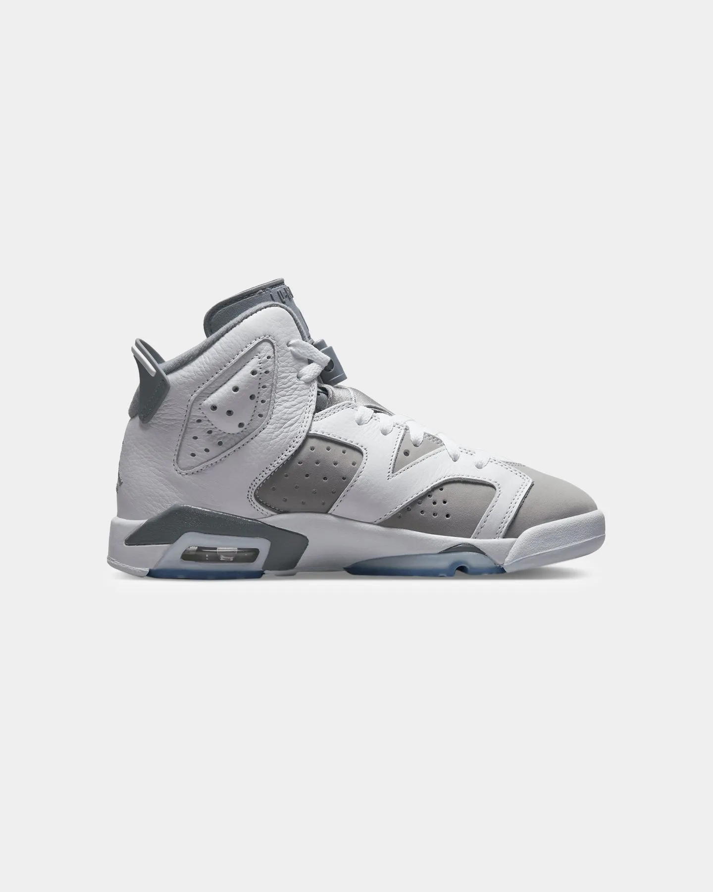 Jordan Kids' Air Jordan 6 Retro (GS) "Cool Grey" White/Medium Grey