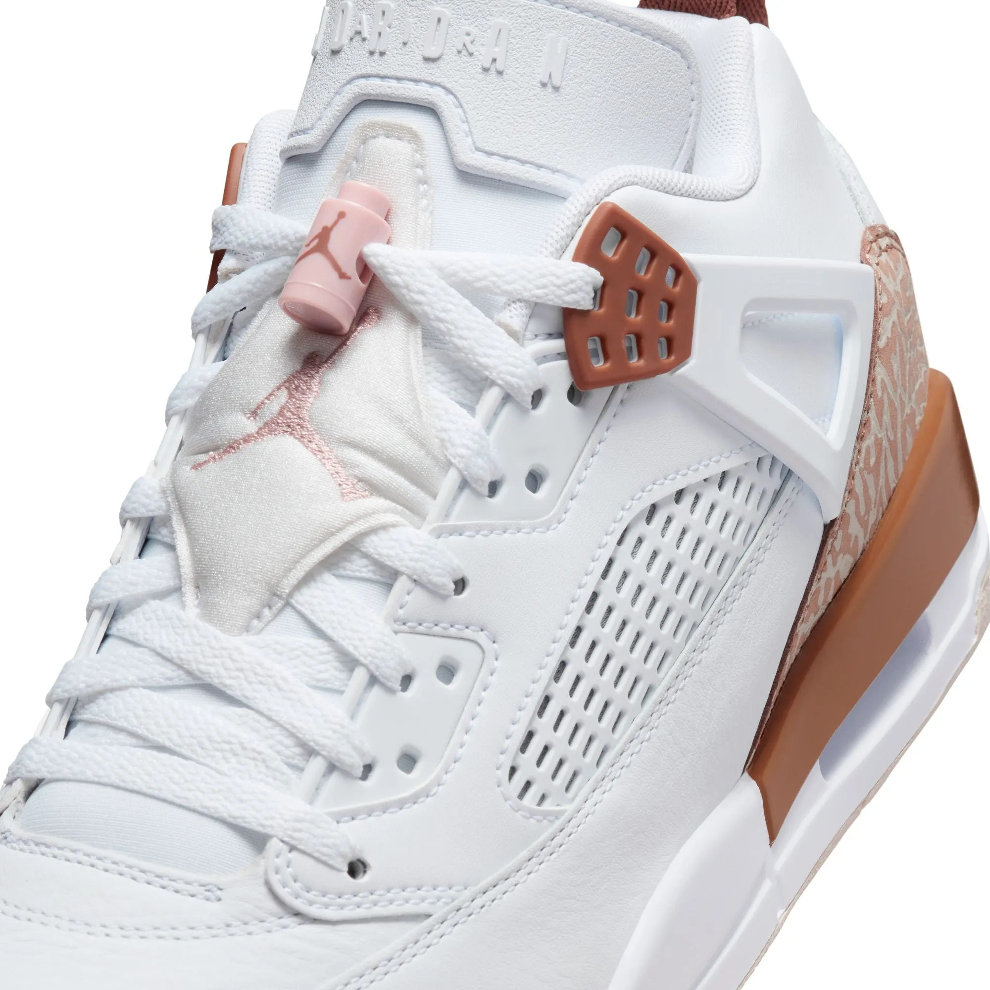 Jordan Spizike Low (White/Pink Oxford)