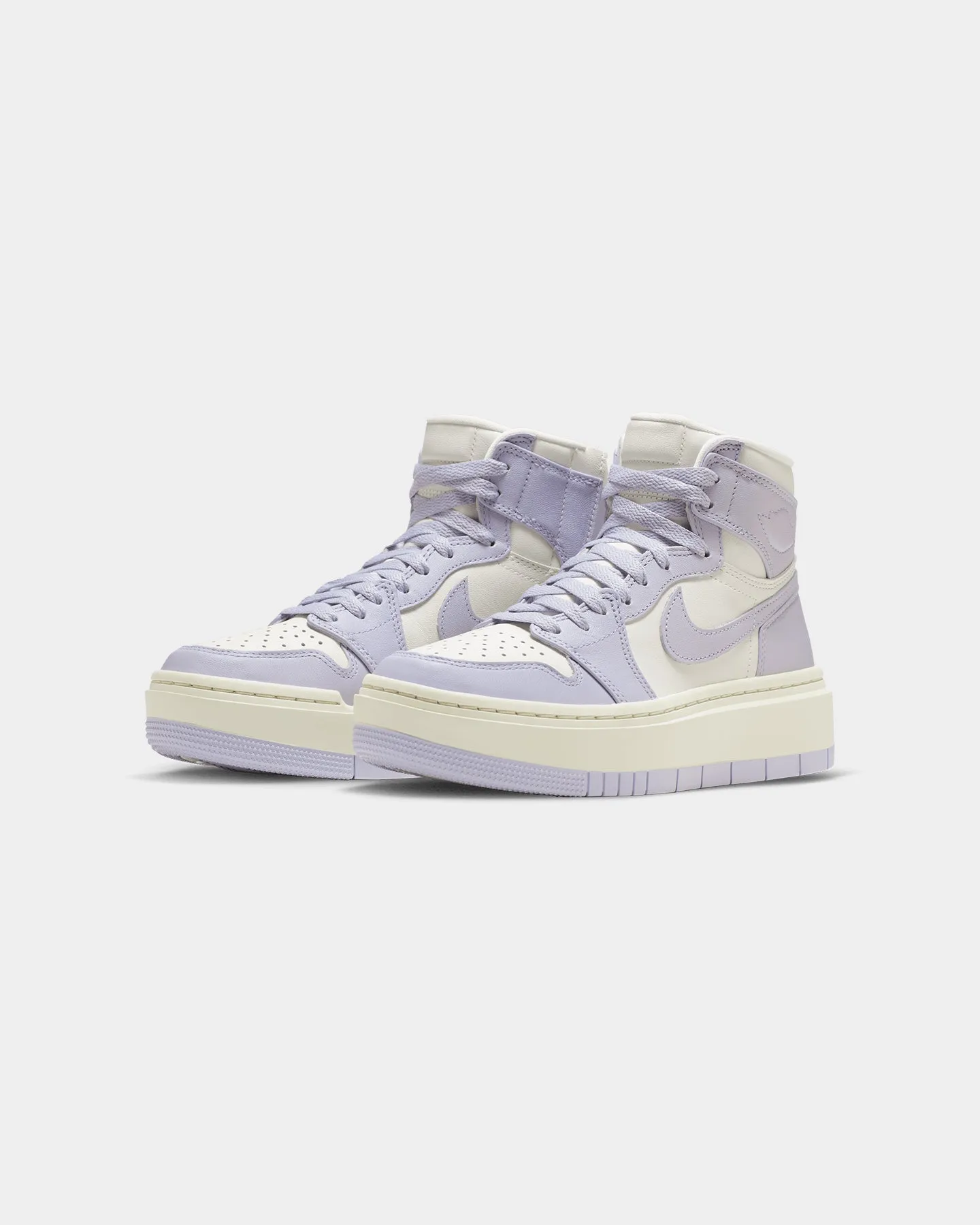 Jordan Women's Air Jordan 1 Elevate Mid Sail/Titanium-Coconut Milk