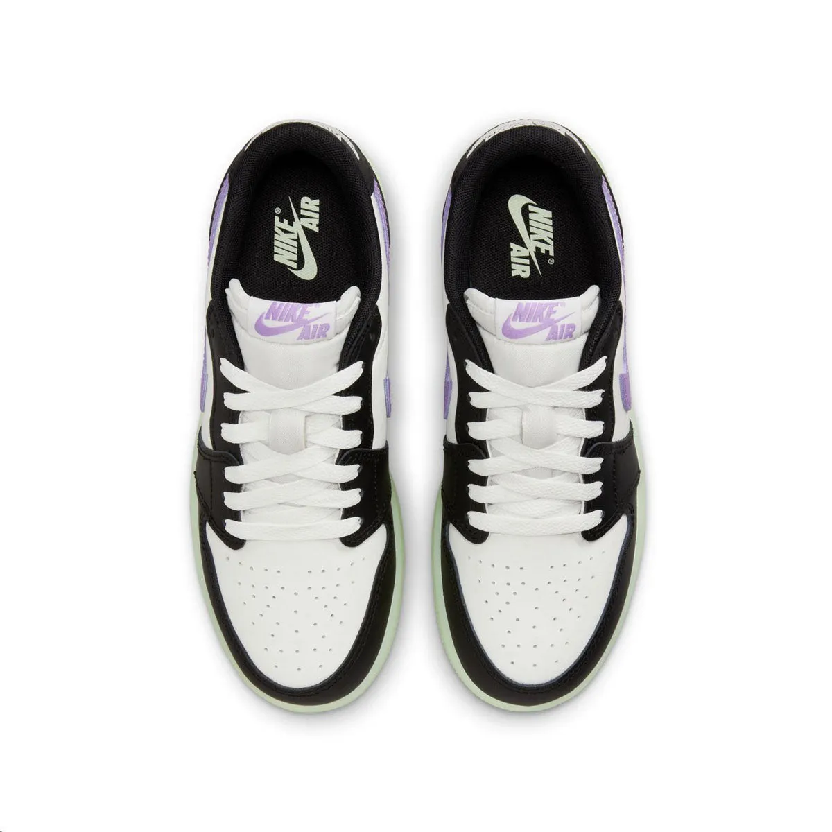 Kids Air Jordan 1 Low Retro 'Black Raspberry'