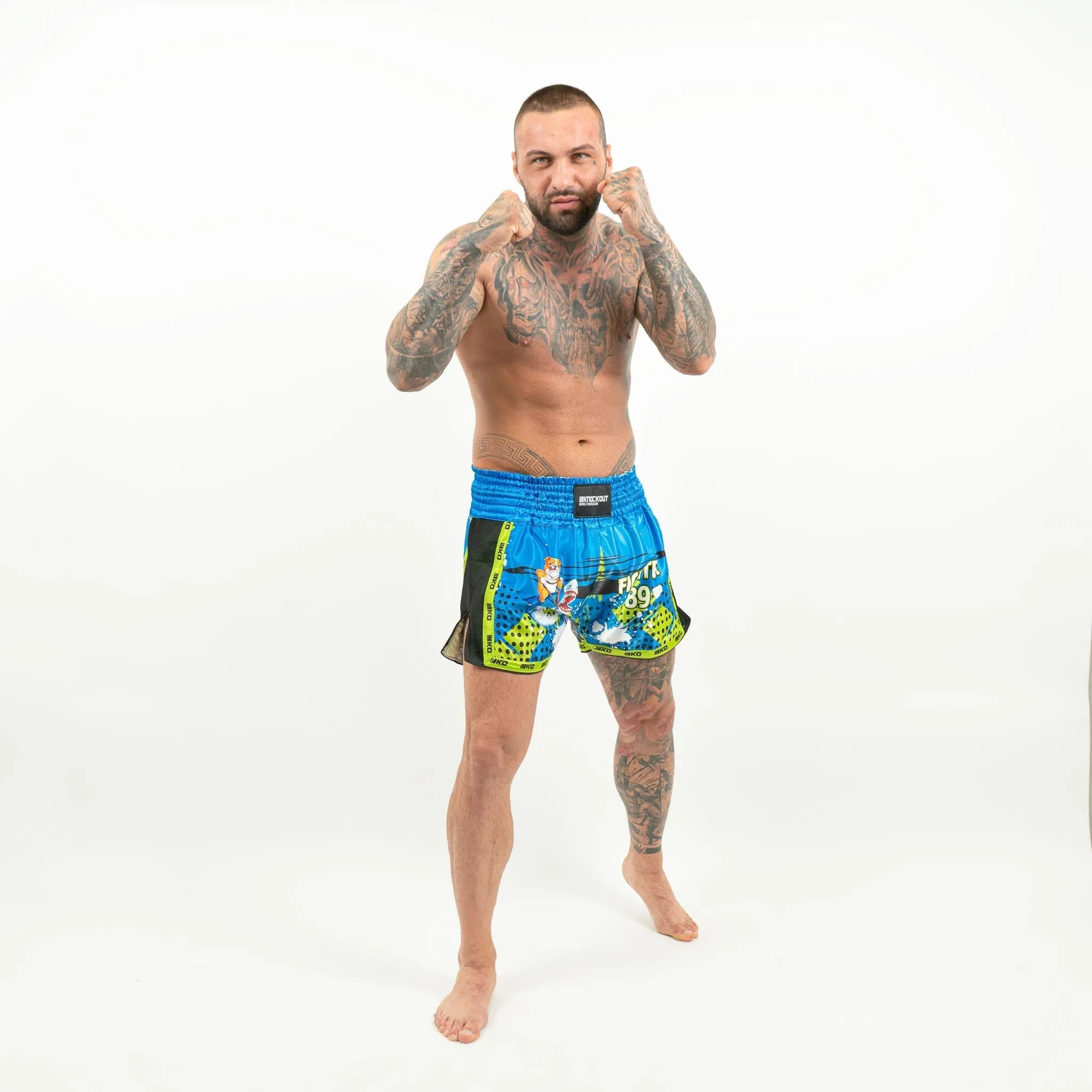 Knockout Shark Rider Kickboxing Shorts