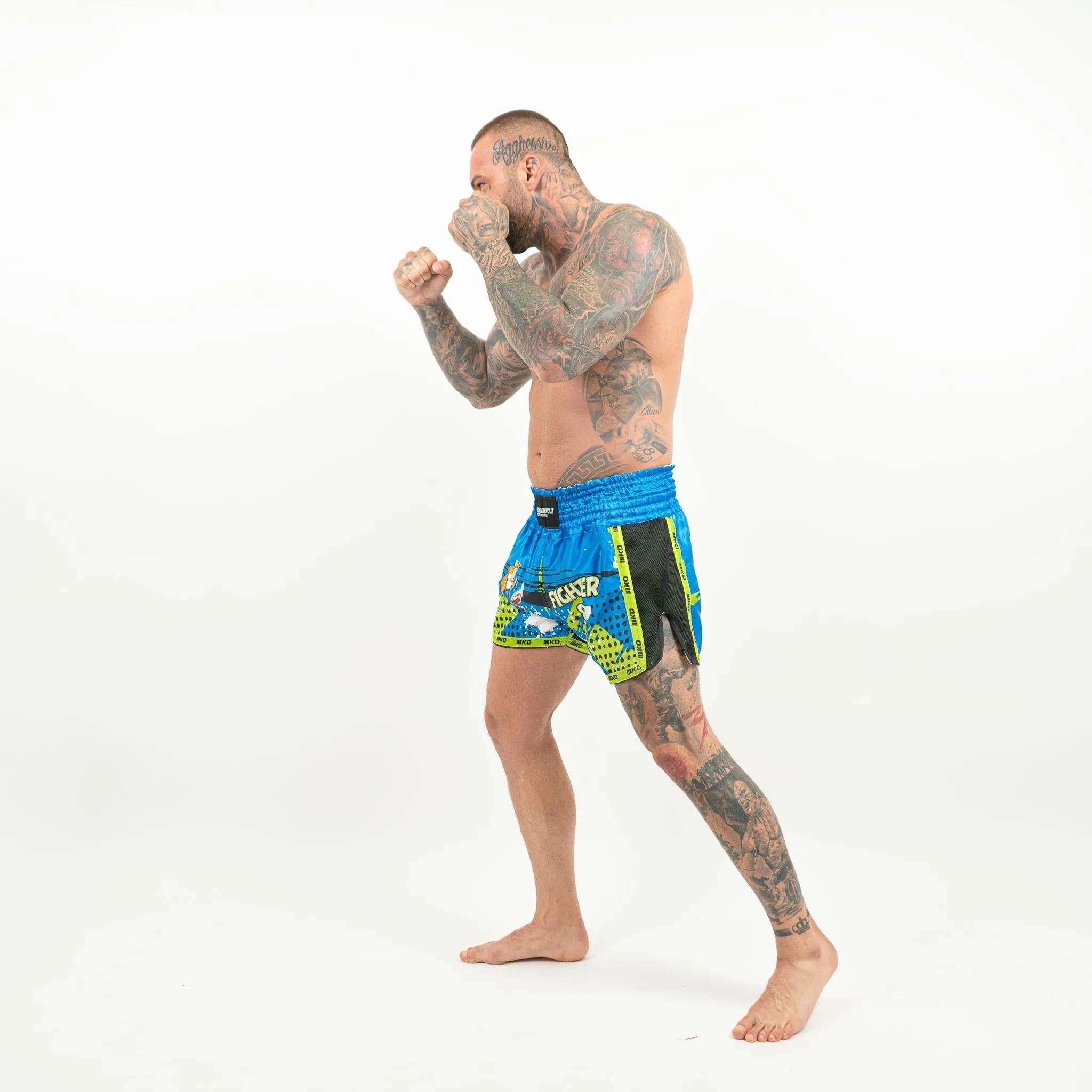 Knockout Shark Rider Kickboxing Shorts