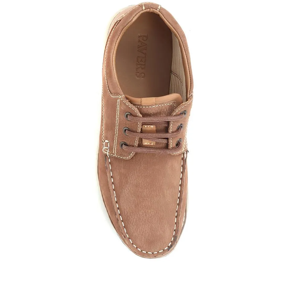 Leather Casual Boat Shoes - SHAFI35001 / 321 522