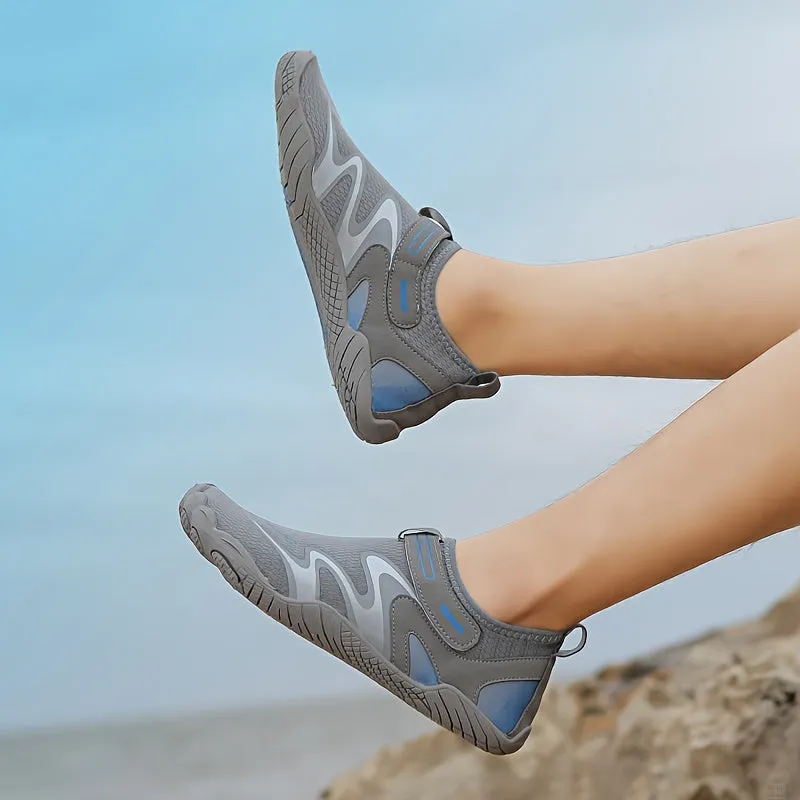 Leichte, atmungsaktive Barfußschuhe für Damen zum Wandern im Freien, Angeln, Spazierengehen und Surfen