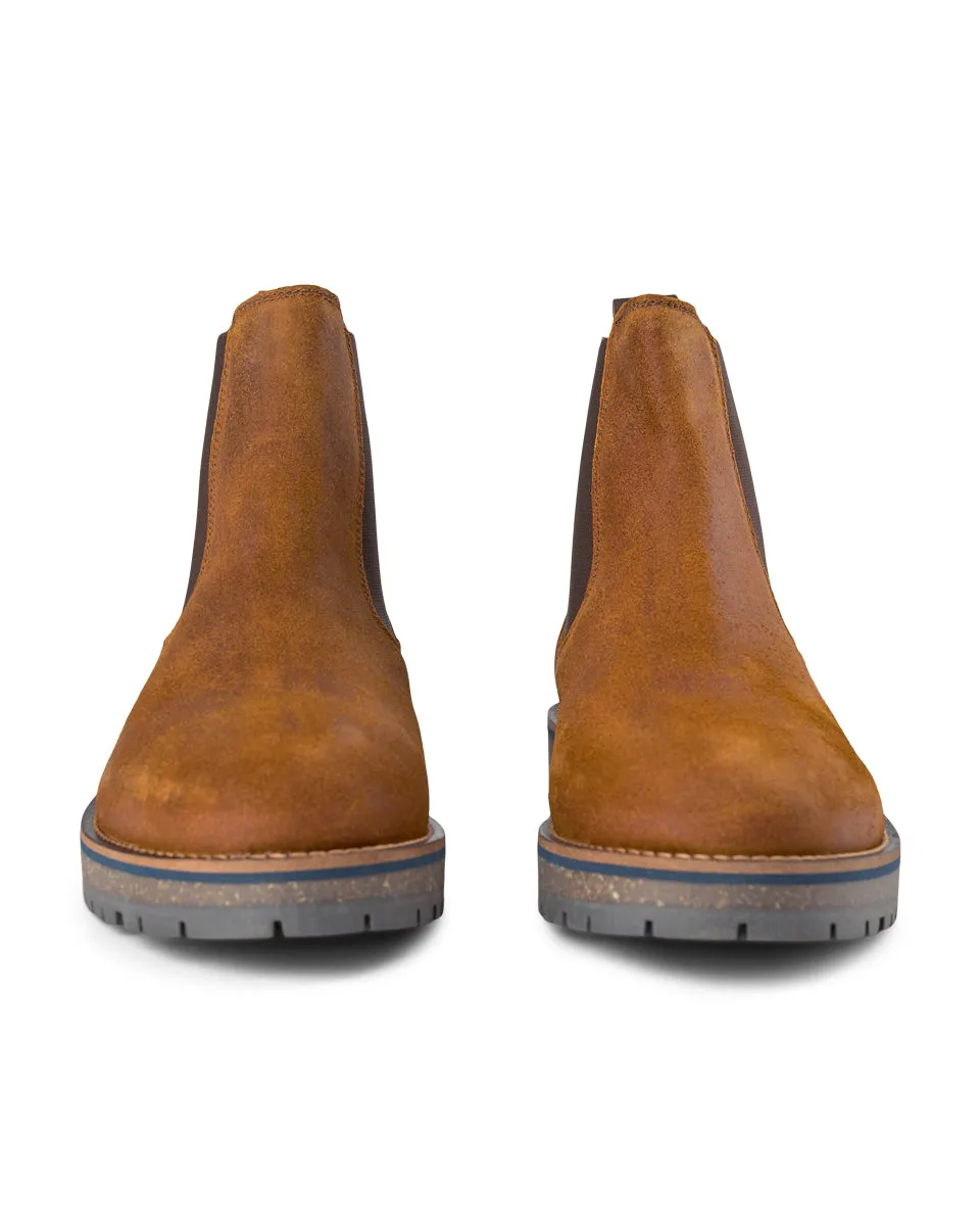 Levan Suede Chelsea Boot - TAN