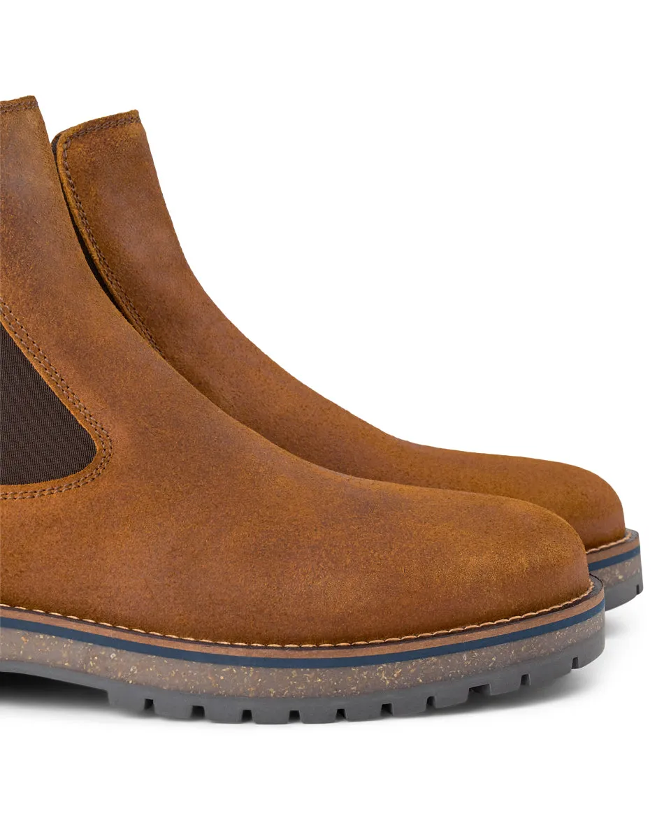 Levan Suede Chelsea Boot - TAN