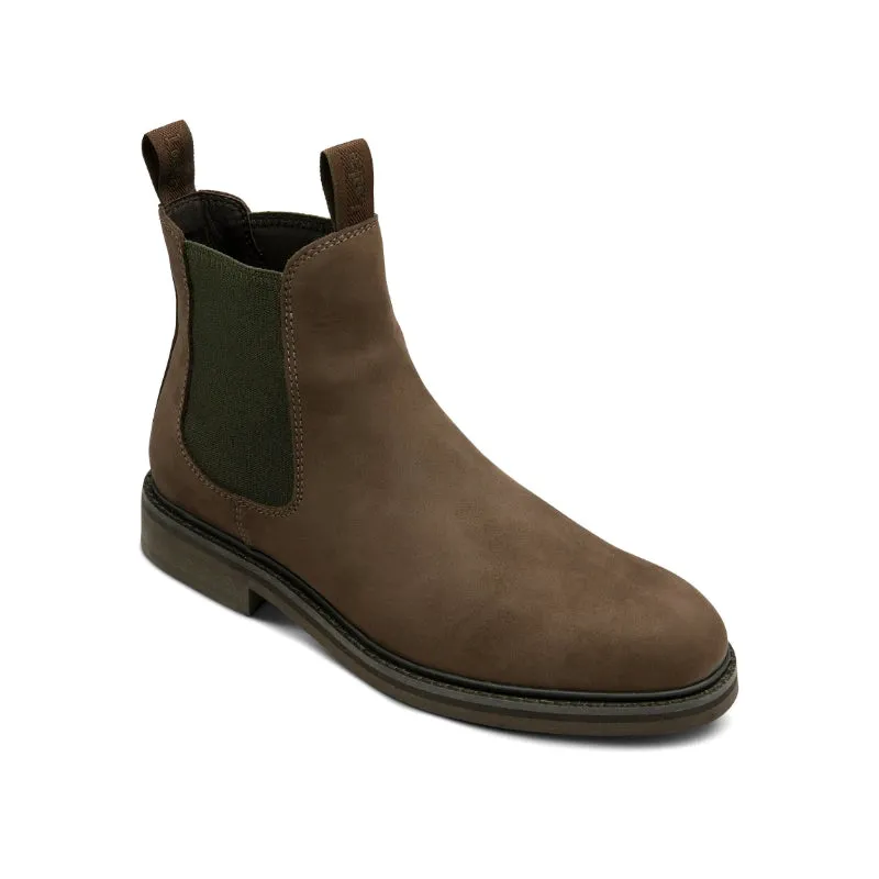 Loake Ducksworth Mens Waterproof Chelsea Boot - Brown Oiled Nubuck