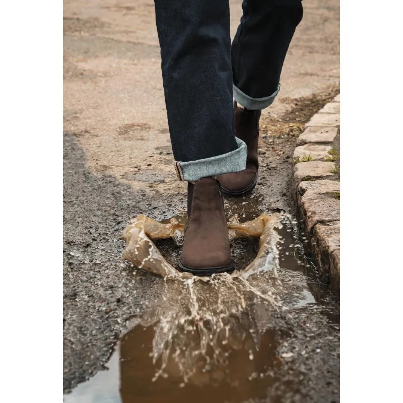 Loake Ducksworth Mens Waterproof Chelsea Boot - Brown Oiled Nubuck