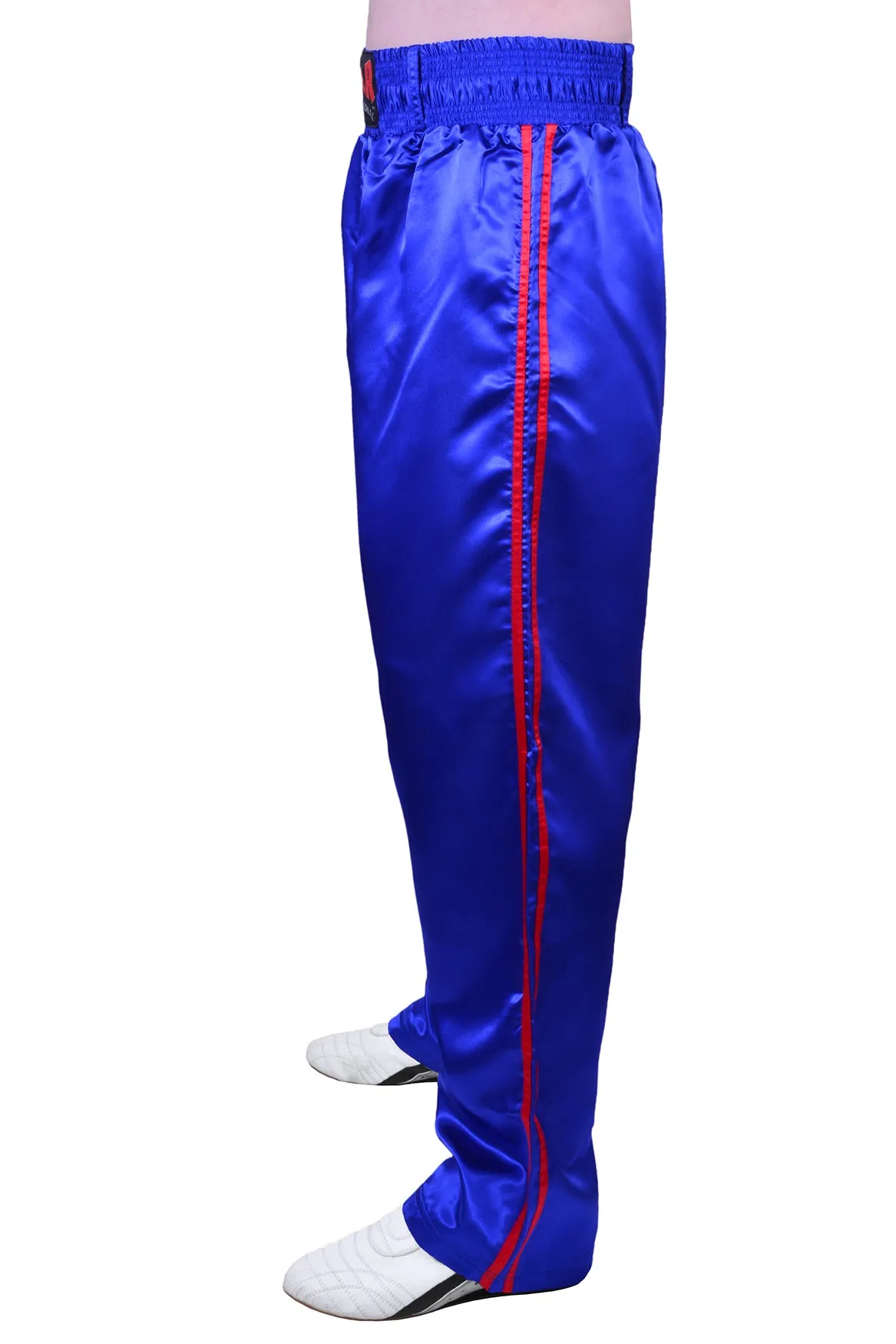 MAR-089B | Full Contact Blue Red Kickboxing & Freestyle Trousers