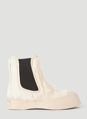 Marni Pablo Hairy Chelsea Boots