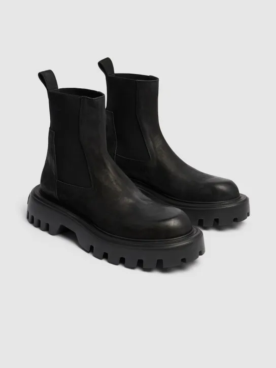 Mattia Capezzani   Leather Chelsea boots 