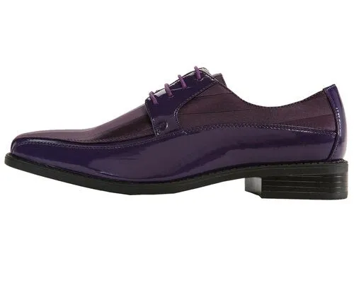 Men Tuxedo Shoes MSD-179 Purple