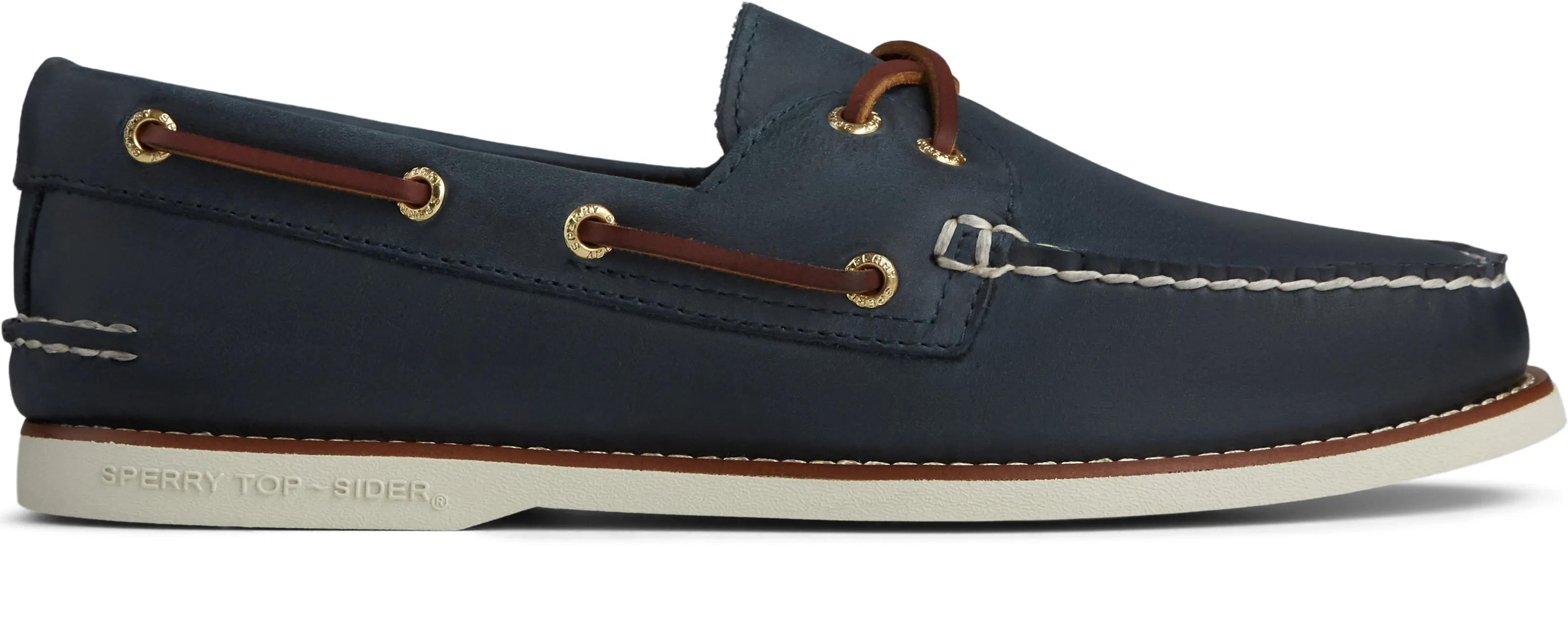 Men's Gold A/O 2-Eye Wide - Navy