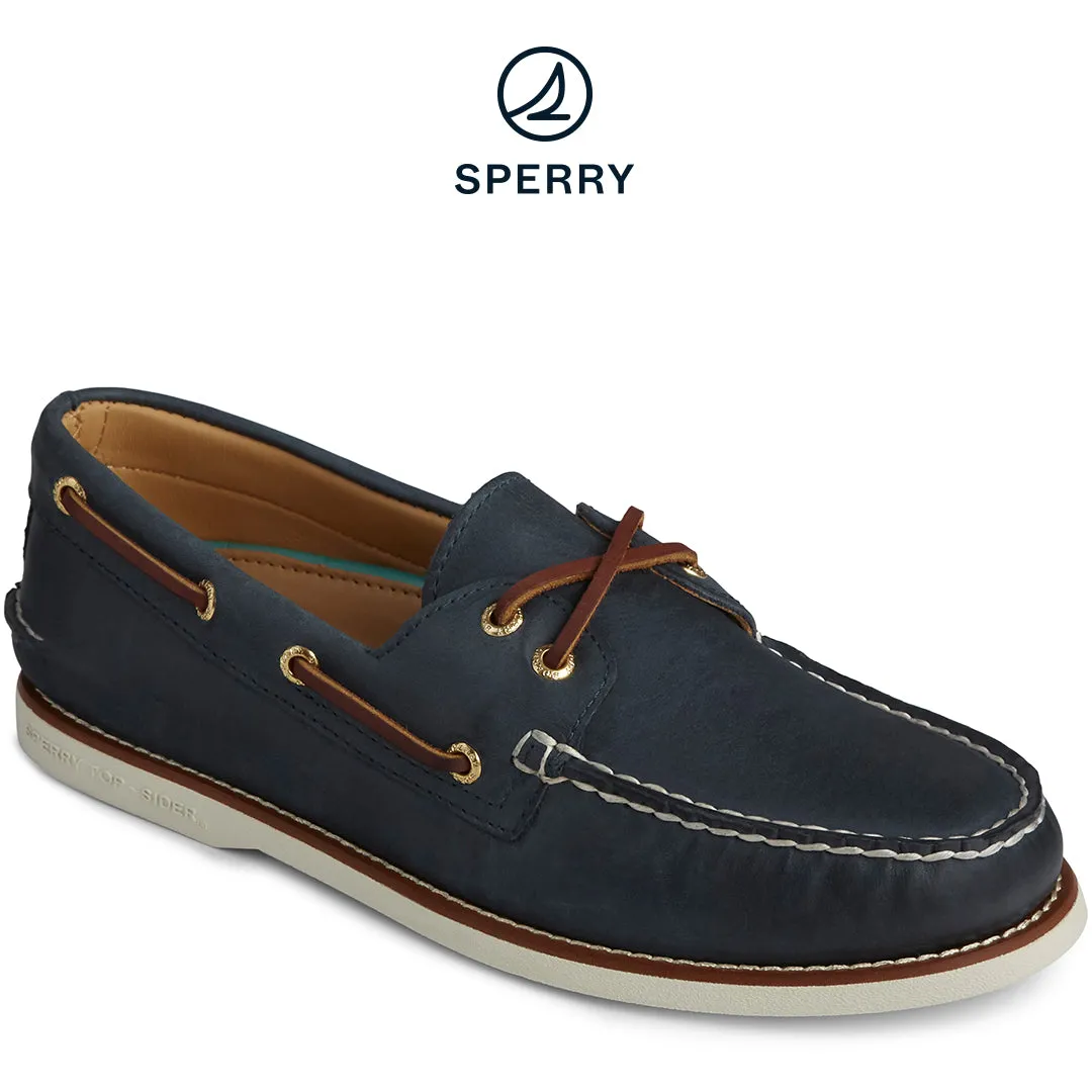 Men's Gold Cup Authentic Original Boat Shoe Navy STS158030