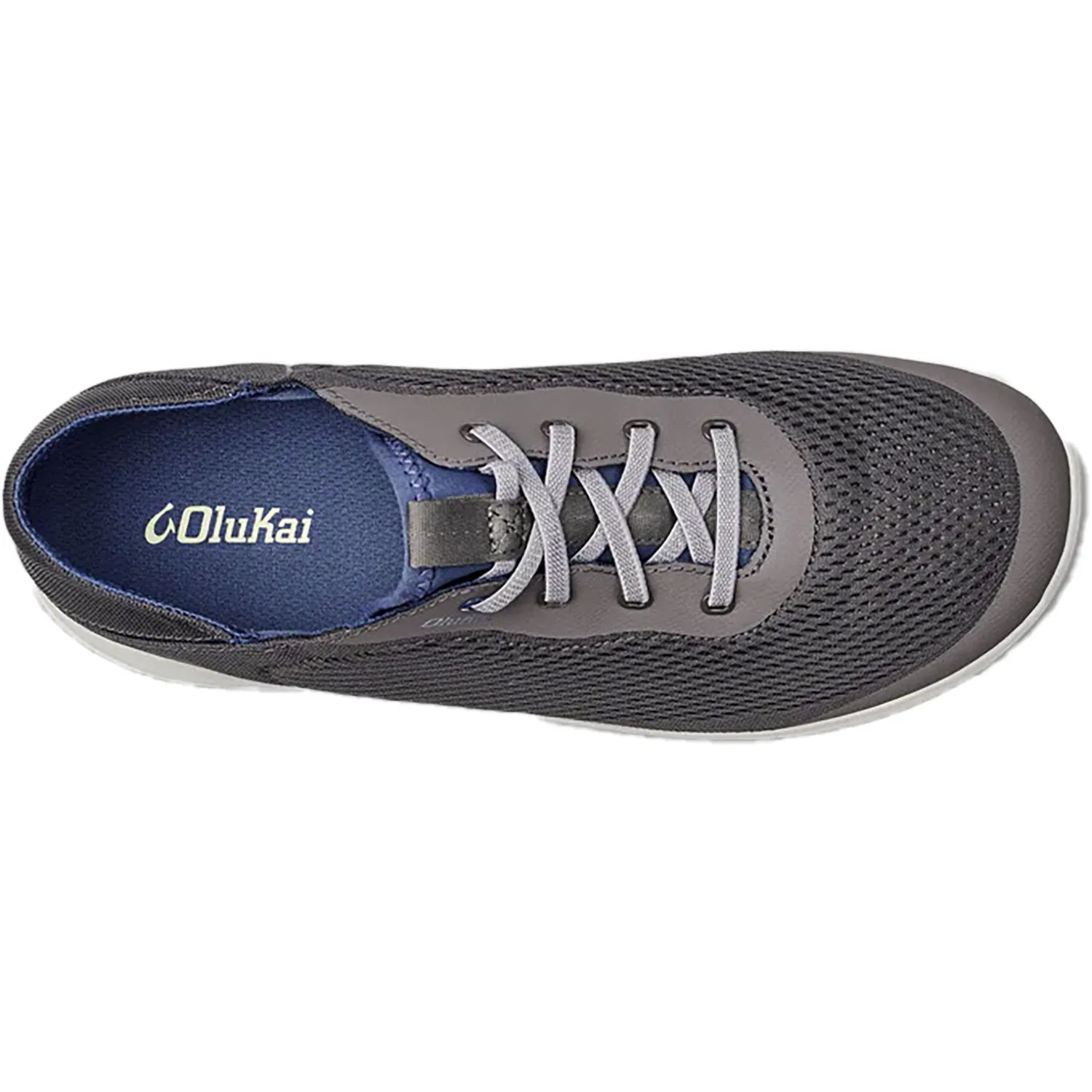 Men's OluKai Moku Pae Pavement/Vintage Blue Mesh