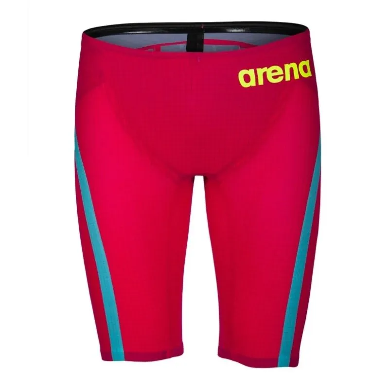 MEN'S POWERSKIN CARBON FLEX VX JAMMER - BRIGHT RED/TURQUOISE - FINAL SALE