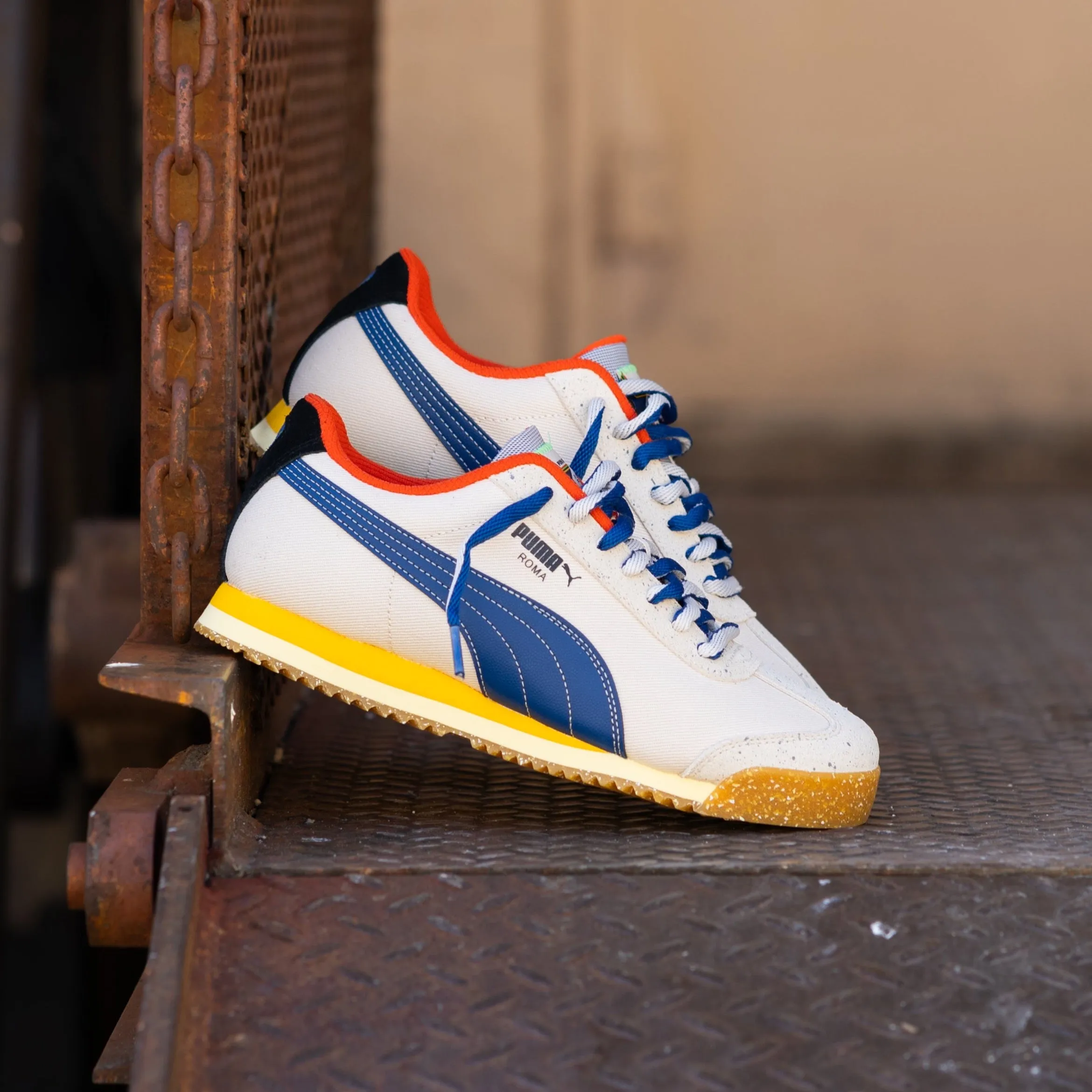 Mens Puma Roma Podium (Clyde Royal/Creamy Vanilla)