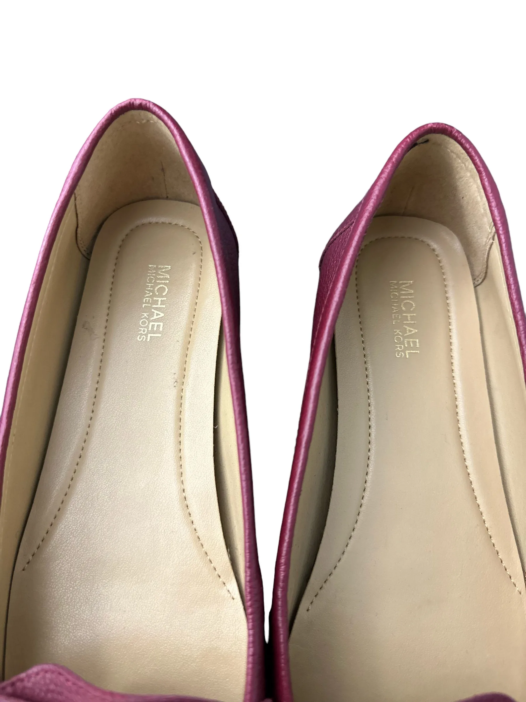 Michael Kors - Loafers Burgundy Flat Shoes