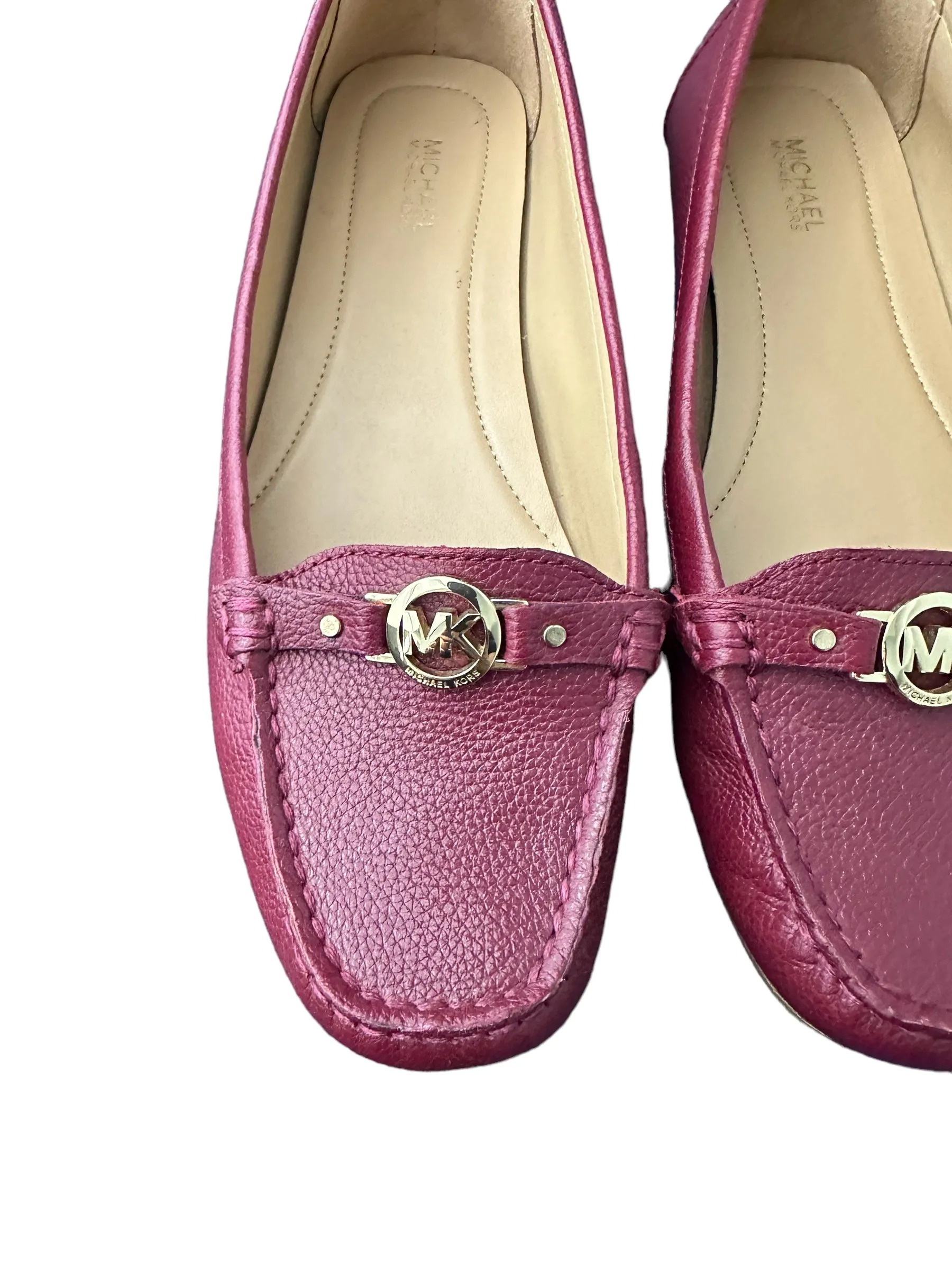 Michael Kors - Loafers Burgundy Flat Shoes