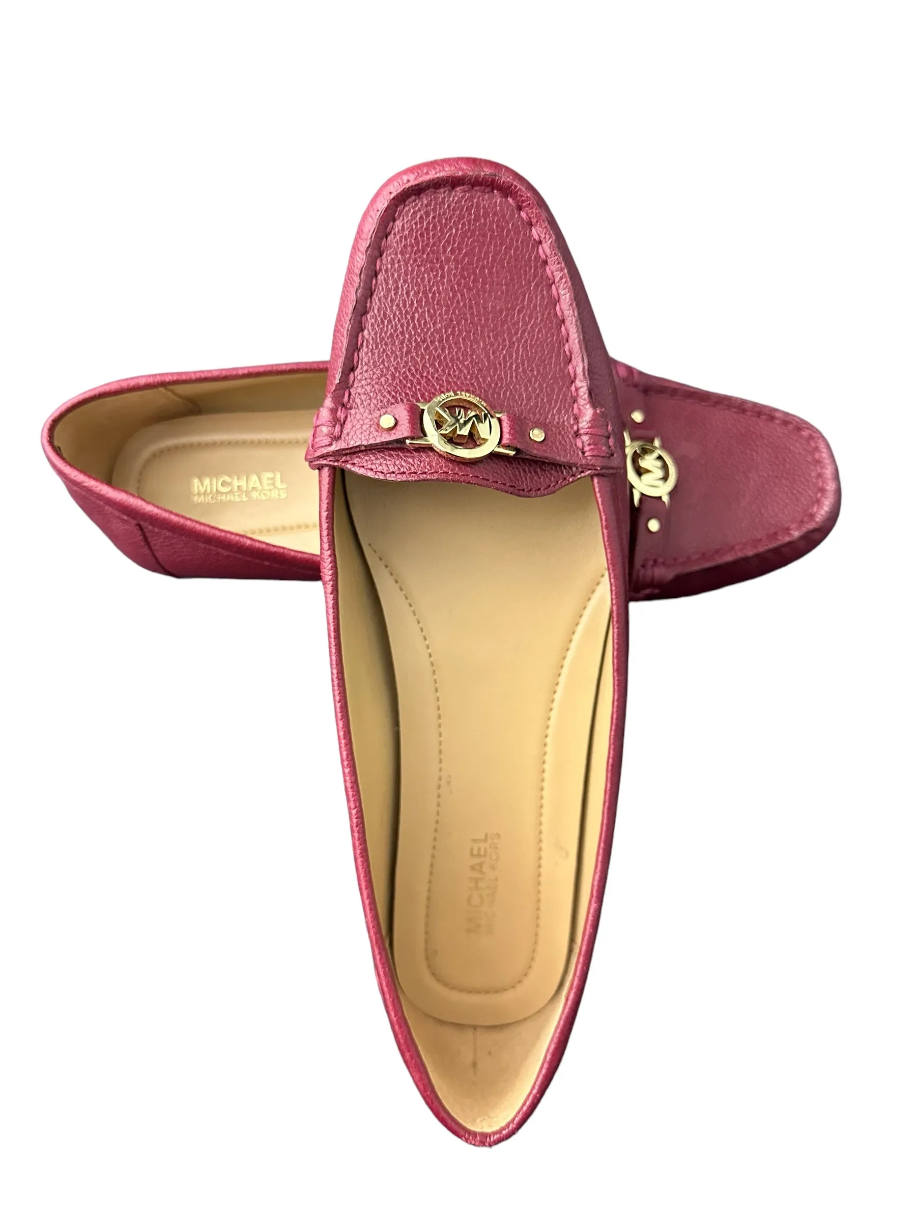 Michael Kors - Loafers Burgundy Flat Shoes