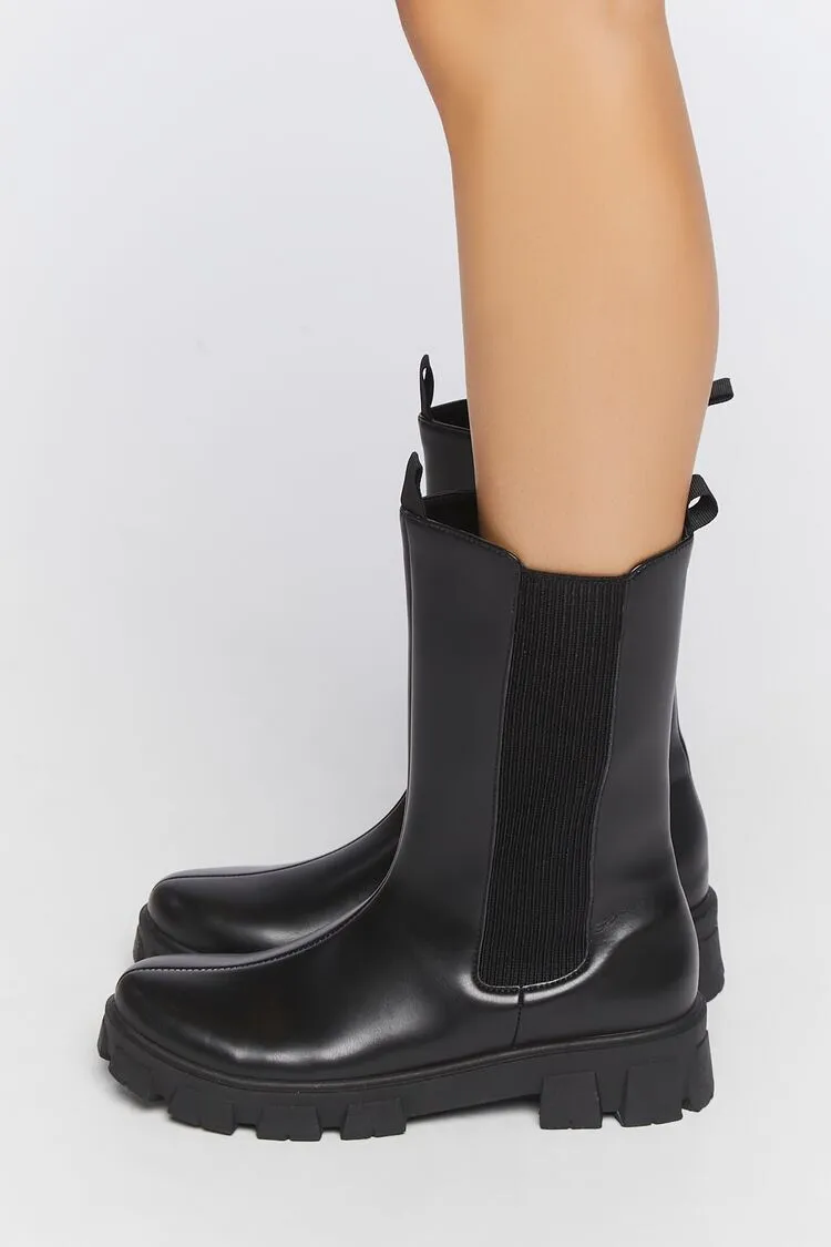 Mid-Calf Chelsea Boots