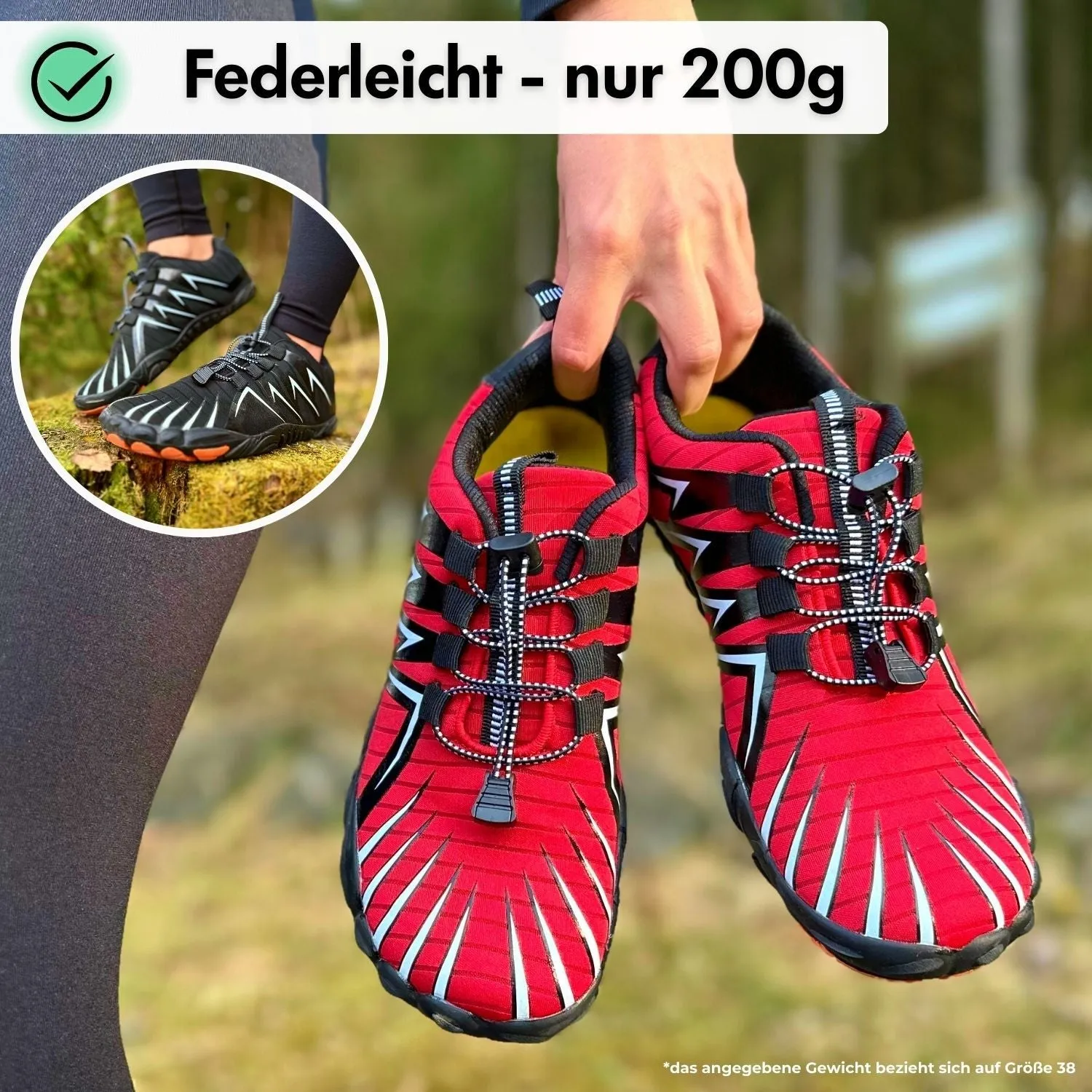 Neue Outdoor-Flussverfolgungsschuhe für Männer und Frauen Watschuhe zum Strandschwimmen Bergsteiger-Fünffinger-Indoor-Lauffitnessschuhe Barfußschuhe