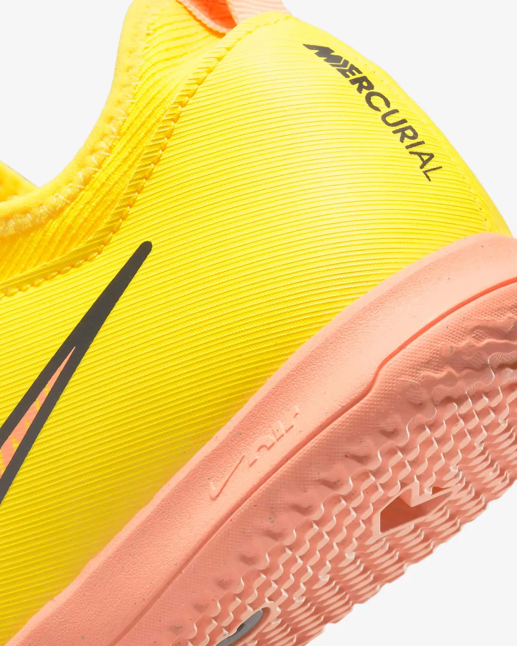 Nike Jr Zoom Vapor 15 Academy Indoor - Yellow Strike-Sunset Glow