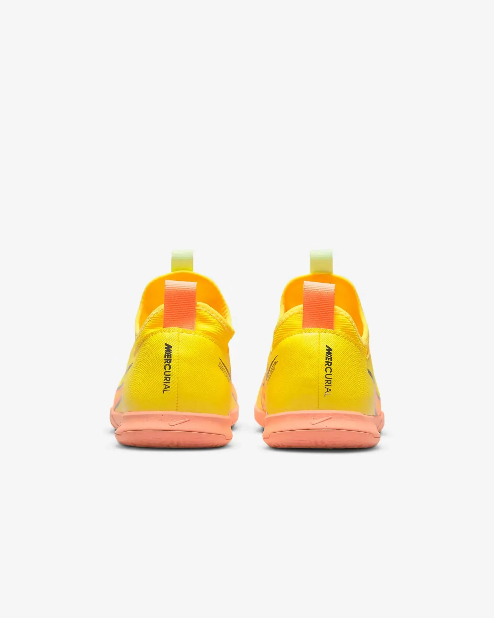 Nike Jr Zoom Vapor 15 Academy Indoor - Yellow Strike-Sunset Glow