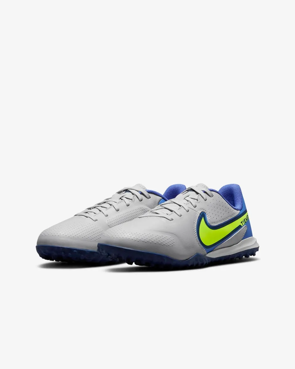 Nike Kids Legend 9 Academy Turf - Grey-Volt-Saphire