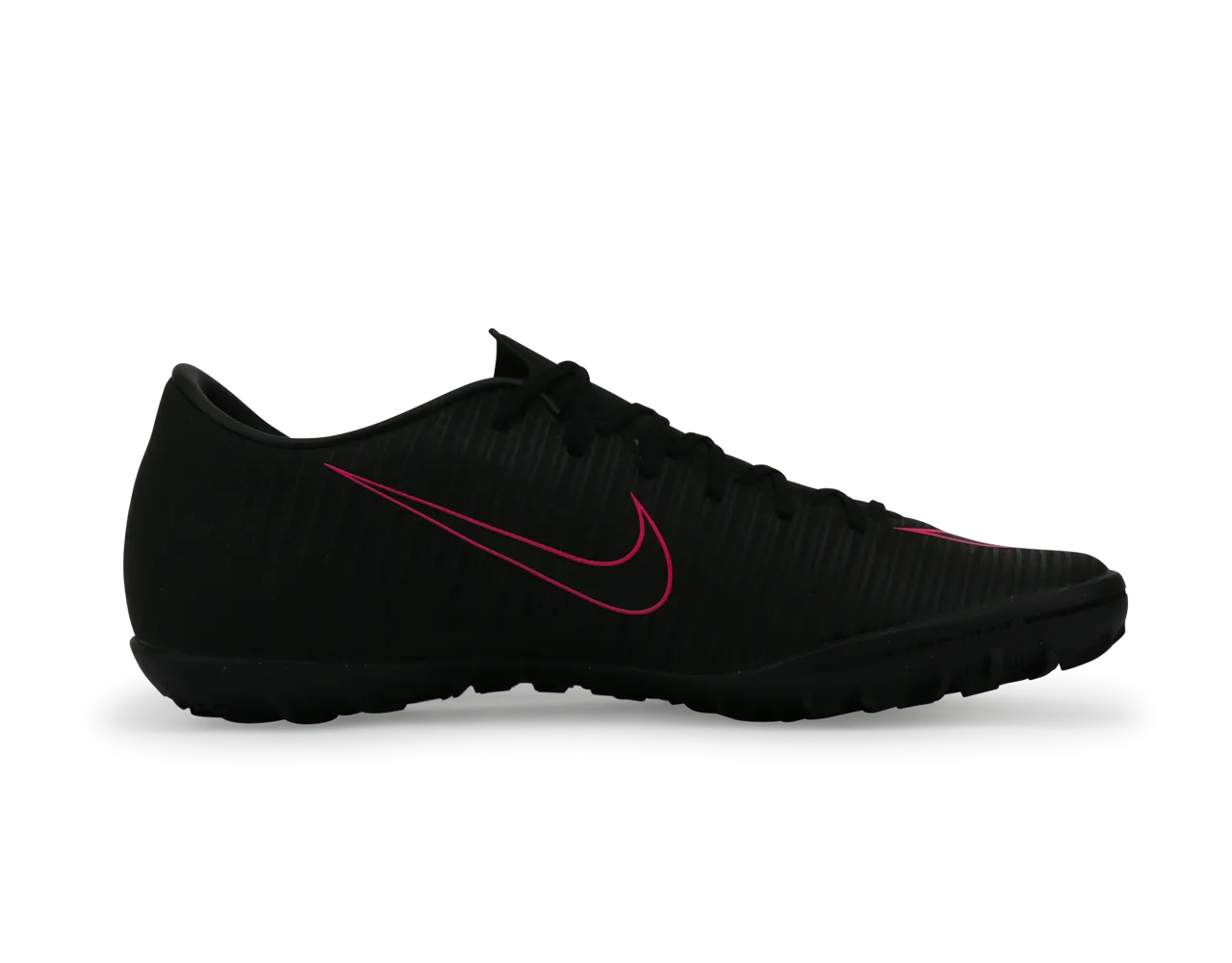 Nike Men's MercurialX Victory VI Turf Soccer Shoes Black/Black/Pink Blast