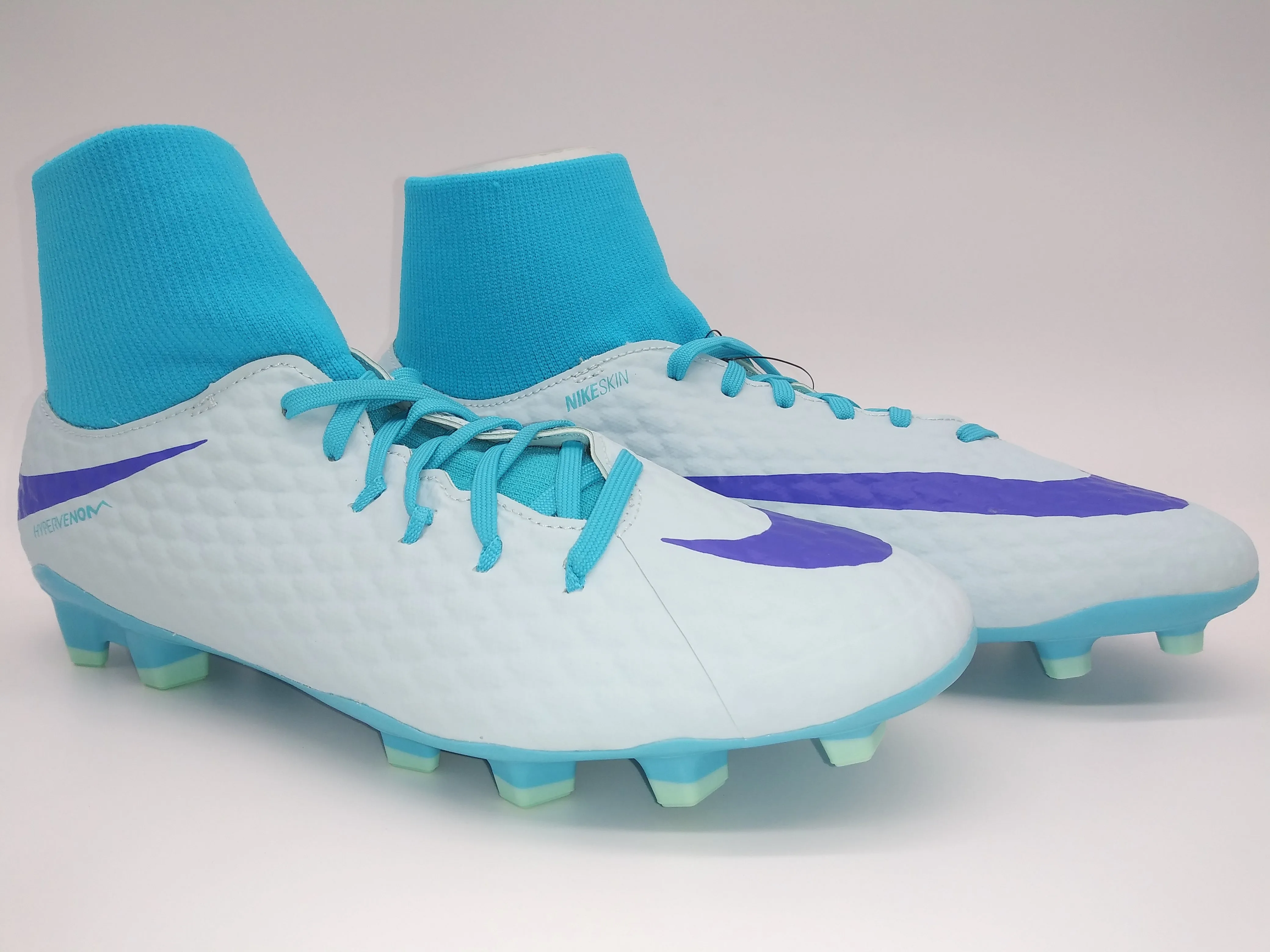 Nike Phantom 3 Academy DF FG White Blue