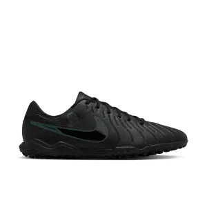 Nike Tiempo Legend 10 Academy TF Turf Soccer Cleat - Black/Black-Deep Jungle