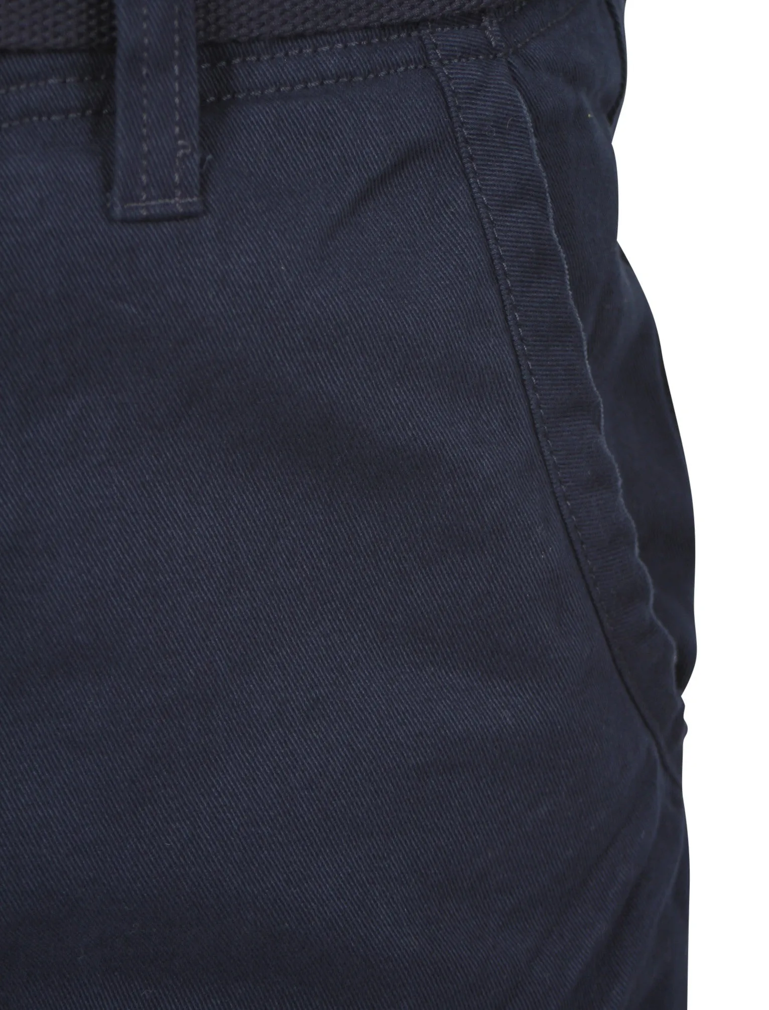 Odilon Cotton Chino Shorts in Blue - Tokyo Laundry