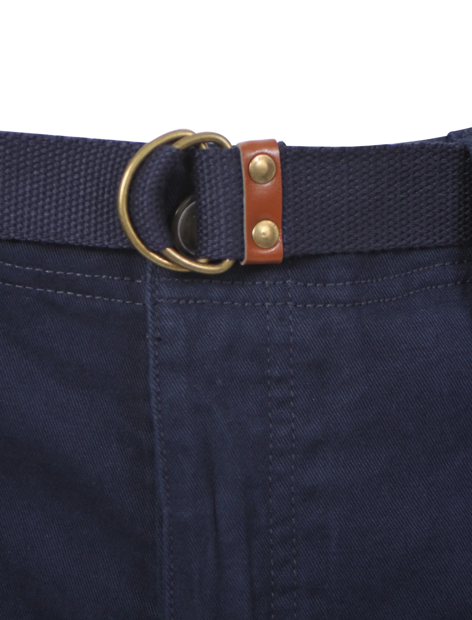 Odilon Cotton Chino Shorts in Blue - Tokyo Laundry