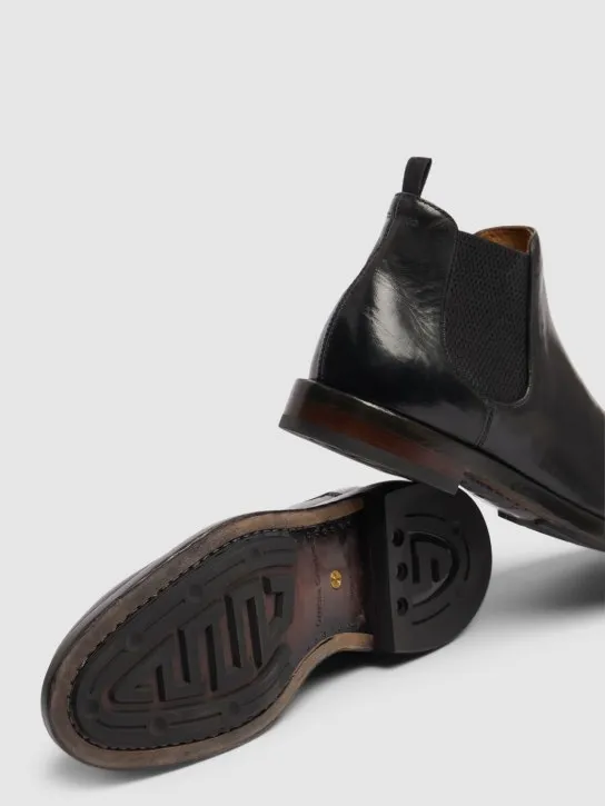 Officine Creative   Temple leather Chelsea boots 